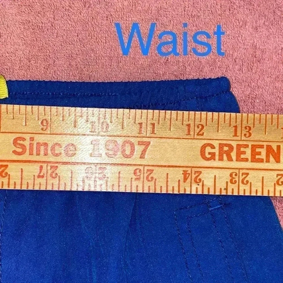 BLUE Scrub Bottoms Pants by Wonder Flex - Picture 4 of 7